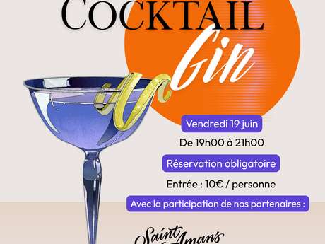 Soirée Gin et Cocktails à l'Atrium