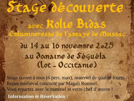 Stage de Calligraphie Médiévale