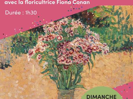 Les fleurs sortent du cadre ! : atelier de composition florale au Musée Henri-Martin
