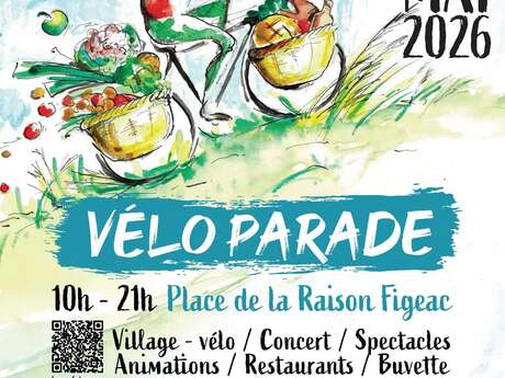 La Roue Fédère – Vélo parade à Figeac