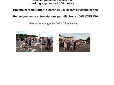 Vide-greniers au Montat