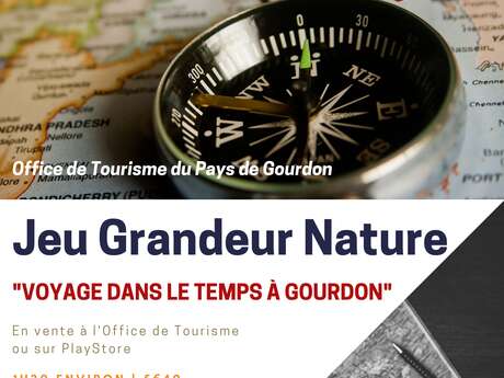 Voyage dans le temps à Gourdon - Géo Trésor