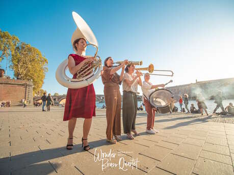 Souillac en Jazz -  Wonder Brass Quartet