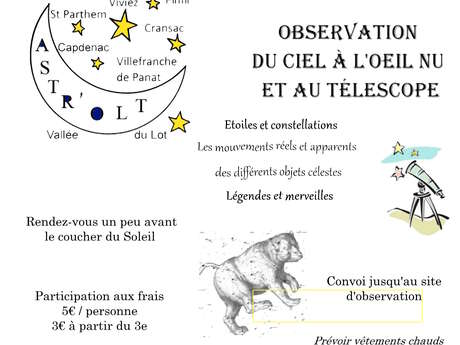 Astr’Olt, Astronomie pour tous