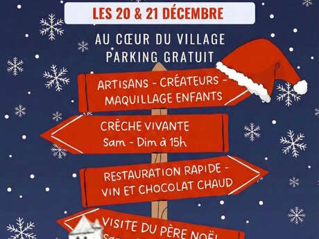 Marché de Noël à Saint-Cirq Lapopie