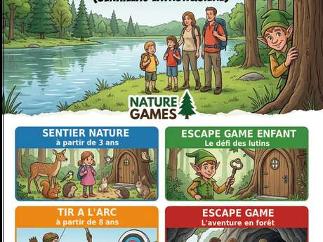 Nature Games au lac du Tolerme