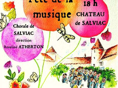 Fête de la musique à Salviac : concert de la chorale "Jouez et Chantez"