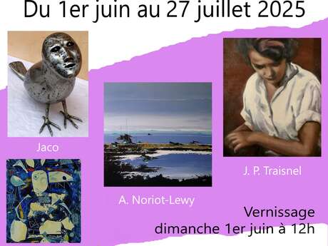 Inauguration et exposition de peintures et sculptures à la Maison Jacob