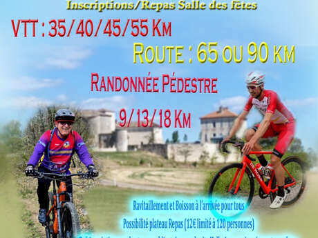 Rando cycliste et pédestre : La boucle marnhacoise