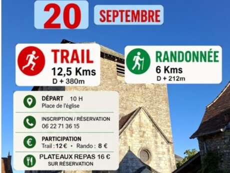 Trail Rando du Patrimoine à Saint Pierre Toirac