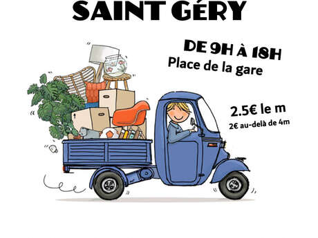 Vide-greniers à Saint-Géry