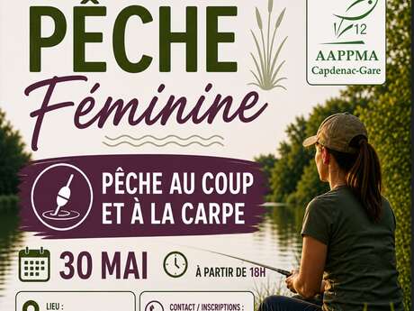 Animation pêche féminine à Sonnac