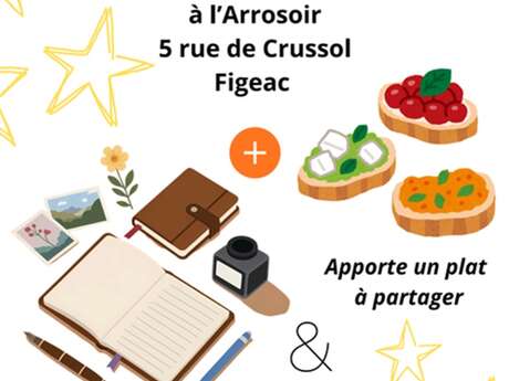 Ateliers brunch-écriture d'été à l'Arrosoir
