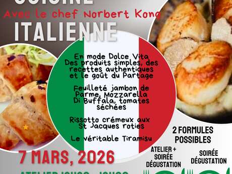 Atelier cuisine à la Grange de Janes