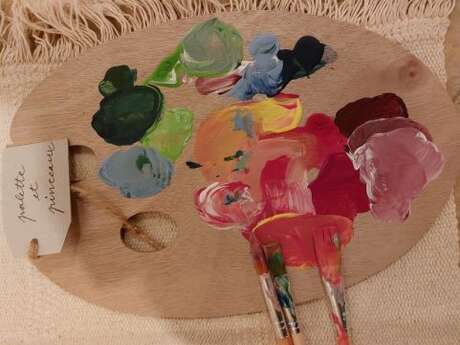 Atelier "Peinture sur plexi" au musée Zadkine des Arques