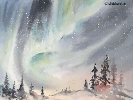 Stages d'Aquarelle Avec Sofia Johannissen