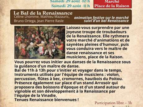 Festival Re-naissance à Figeac : le bal de la Renaissance