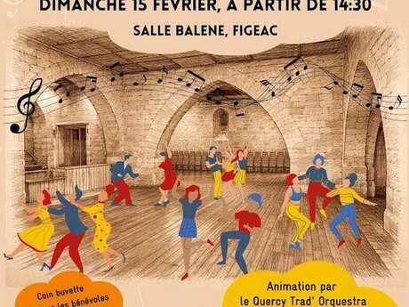Bal Trad du Secours Populaire à Figeac