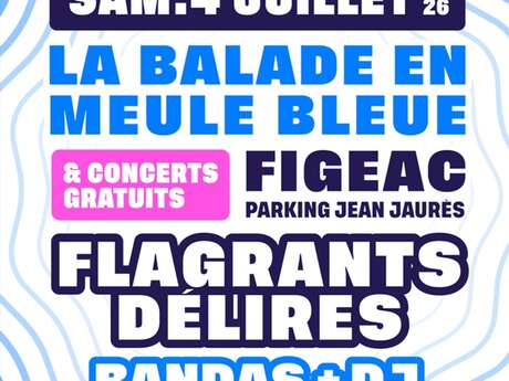 Balade bleue et soirée concerts à Figeac