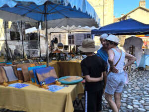 Marché de créateurs à Beaulieu sur Dordogne