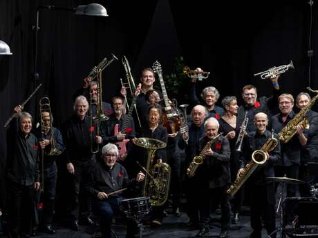 Concert Swing Machine Big Band feat Claire Aberleng