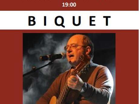 Soirée chanson française tendre et coquine au coin du feu  avec BIQUET