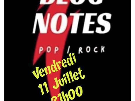 Concert  avec "Blocnotes" au Café du Midi
