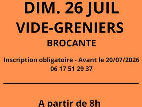 Brocante et Vide-Greniers à Capdenac le Haut
