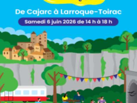 La voie verte en fête, entre Cajarc et Larroque-Toirac !