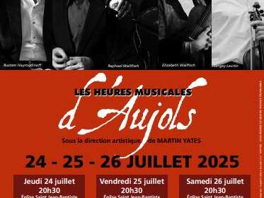Festival "Les Heures Musicales d'Aujols"