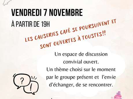 Causerie Café au 3ème lieu