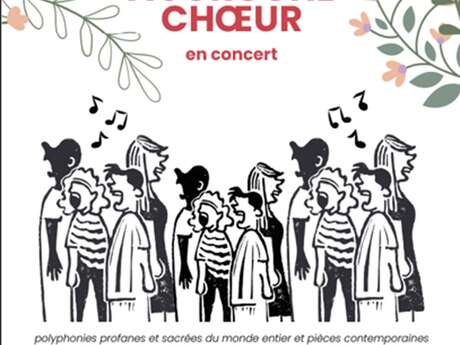 Concert de la chorale « Accroche Chœur » à Thémines