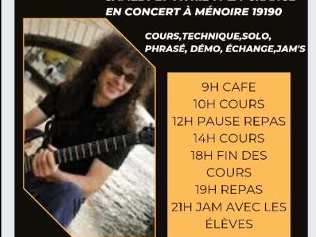 Master Class et Concert à la Grange à Ménoire