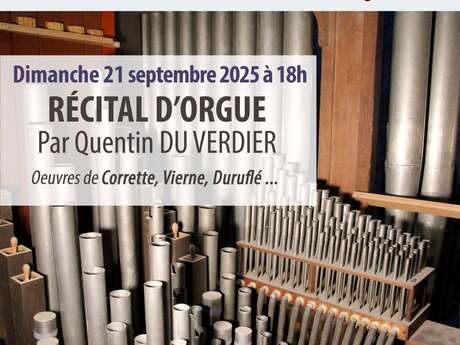 Journées du patrimoine : concert des Amis des Orgues à Figeac