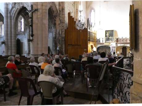 Concert : Festival d’orgue de Marcilhac « Entre deux souffles »