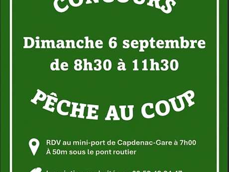Concours de pêche au coup à Capdenac-Gare