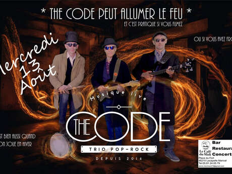 Concert "The Code" au Café du Midi
