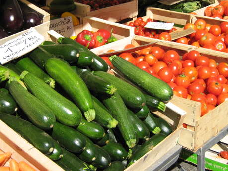 Marché à Lalbenque