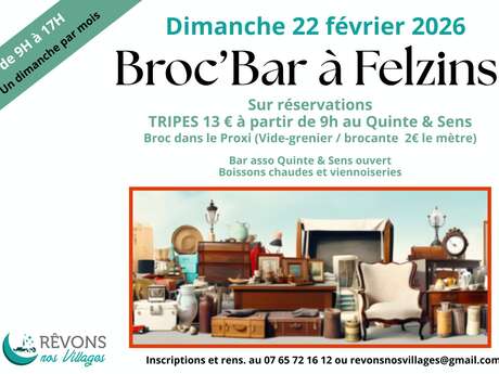 Broc’Bar à Felzins