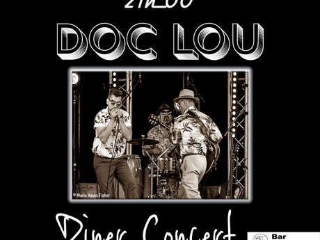 Concert "Doc Lou" au Café du Midi