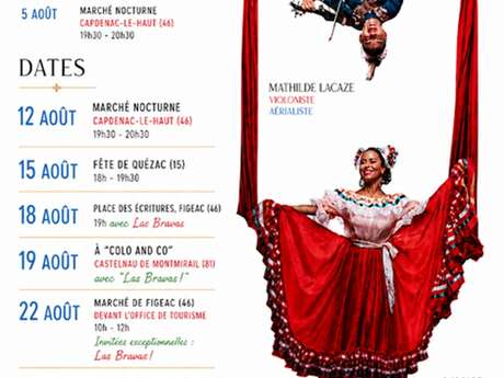 Entre Ciel & Terre, Spectacle  aérien et musical