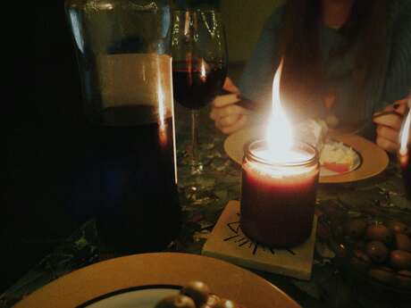 Diner champêtre dans le parc avec une animation équestre au Château de Briance