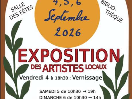 Exposition des artistes locaux