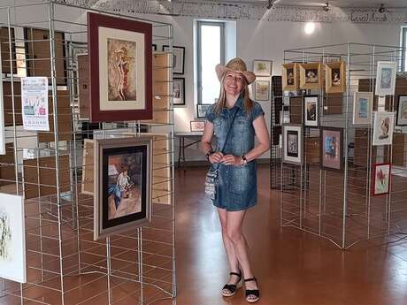 Exposition d'aquarelles de Sofia Johannissen et ses élèves