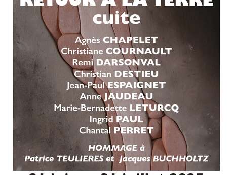Exposition RETOUR À LA TERRE cuite
