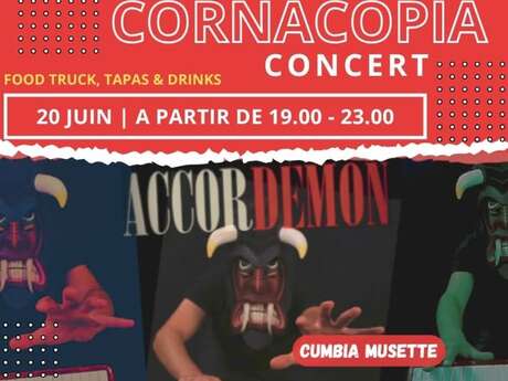 Concert à Cornac à La Carnacopia :Accordemon