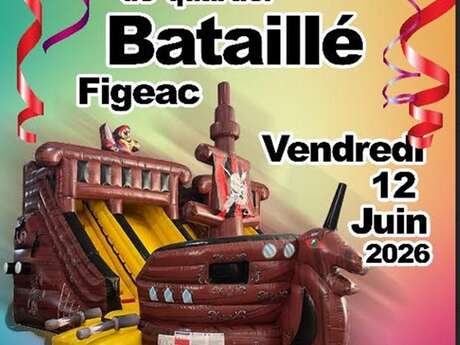 Fête de quartier Bataillé à Figeac