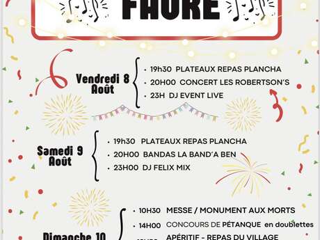 Fête votive de Tour-de-Faure