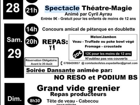 Fête Votive d'Espédaillac