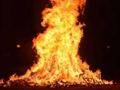 Feu de la Saint-Jean à Cavagnac